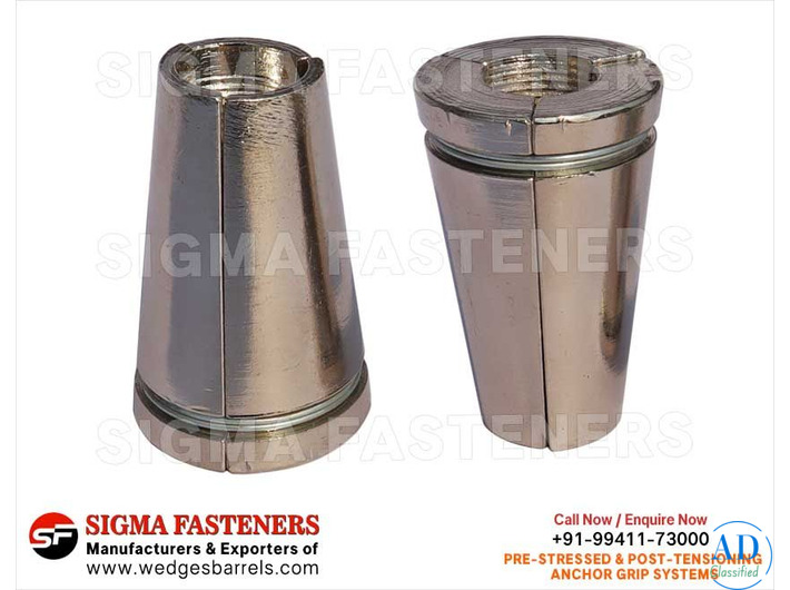 Post Tensioning wedges and barrels