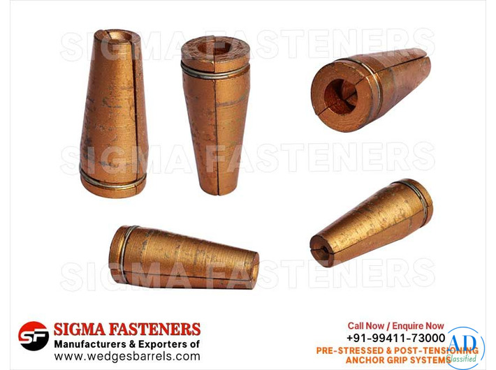 Post Tensioning wedges and barrels