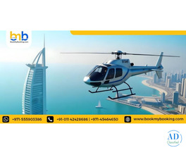 Helicopter Ride In Dubai With BookMyBooking
