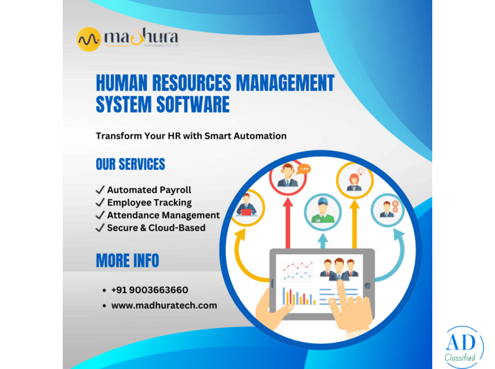 Secure Human Resources Management Software – Madhura Technologies, Coimbatore