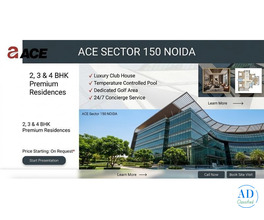 ACE Sector 150 Noida Modern Living Apartments