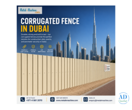 Corrugated Fence in Dubai for Industrial & Commercial Projects
