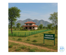 Premium Farmhouse Near Shahpura for Investment