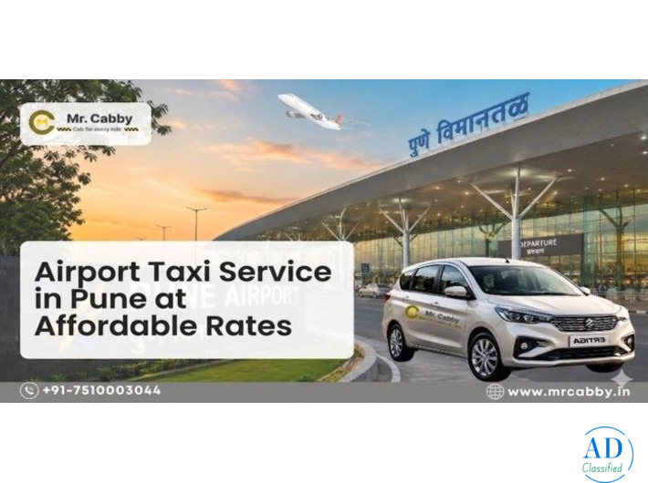 Get Affordable Pune Airport Taxi Booking services with Mr. Cabby