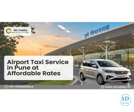 Get Affordable Pune Airport Taxi Booking services with Mr. Cabby