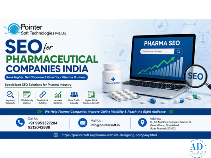 SEO for pharmaceutical companies India
