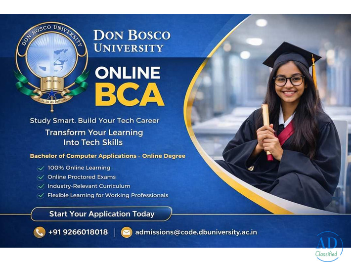 🎓 Online BCA Degree – Assam Don Bosco University