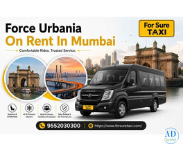Force Urbania On Rent In Mumbai Starting Rs 30/KM
