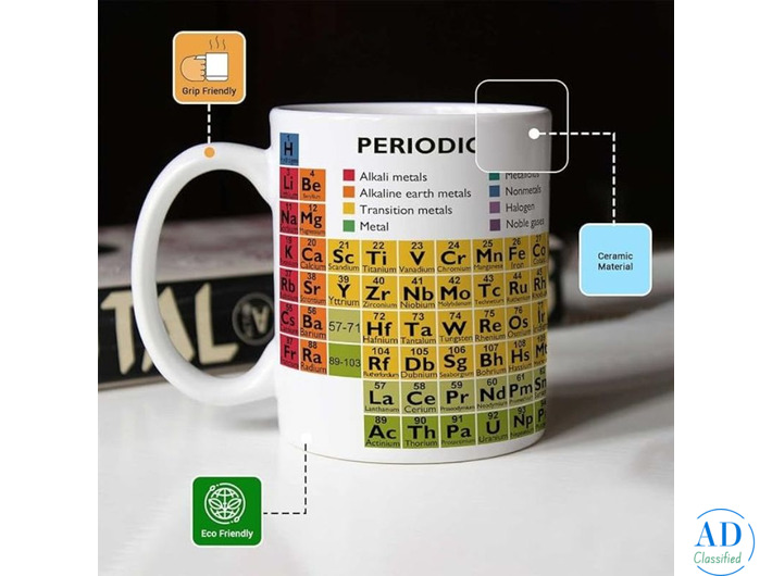 Latest Periodic Table Coffee Mug for Science Lovers