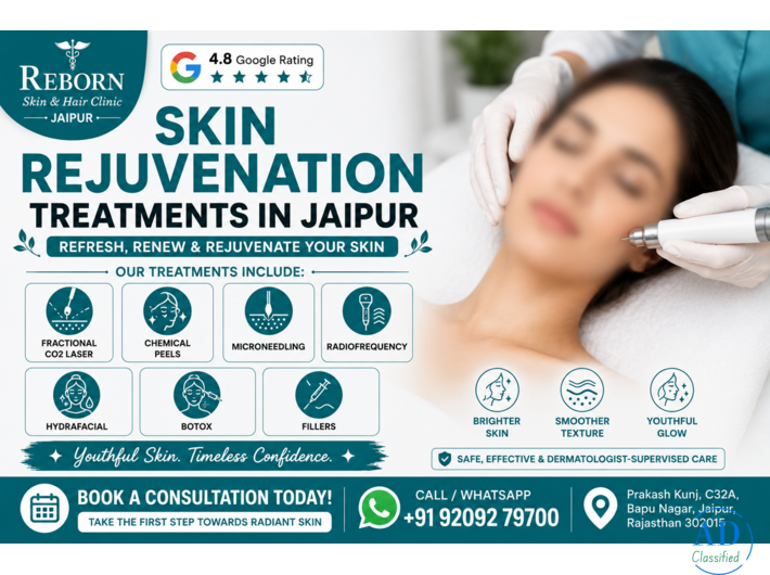 Skin Rejuvenation Treatment in Jaipur for Healthy Skin