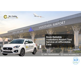 Book Vadodara Airport Taxi Service @ Rs. 12/Km