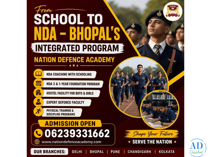 How to join NDA after 10th in Bhopal