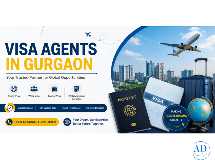 Affordable Gurgaon Visa Services by Experienced Visa Agents in Gurgaon