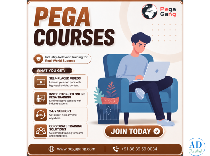 Learn Pega Courses From Certified Industry Experts Online
