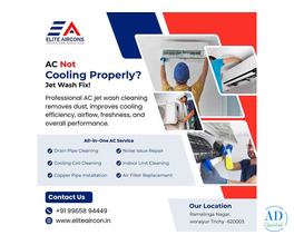 Best AC Jet Wash Service | Expert AC Mechanic in Trichy