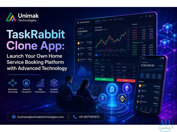Launch Your Own Handyman Service App with TaskRabbit & UrbanClap Clone