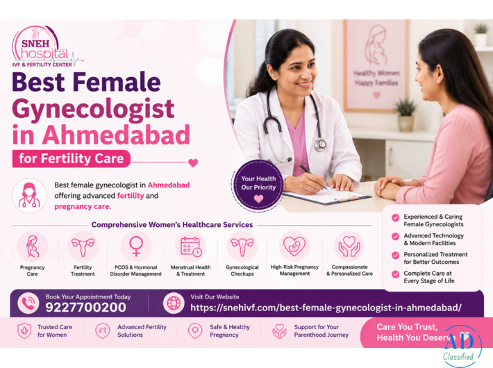 Best Female Gynecologist in Ahmedabad for Fertility Care