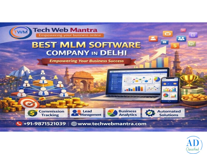 Best MLM Software Company in Dwarka for Automated Network Marketing Solutions