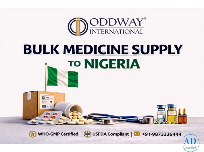 Pharmaceutical Supplier and Wholesaler to Nigeria - Oddway