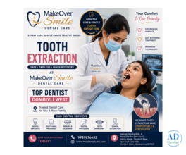 Best Dentists in Dombivli West for Tooth Extraction | MakeOver Smile Dental Clinic