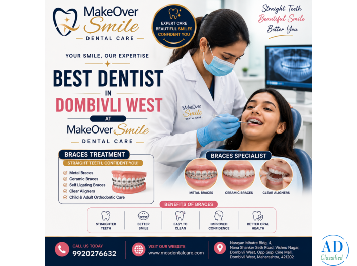 Best Dentists in Dombivli West for Tooth Extraction | MakeOver Smile Dental Clinic