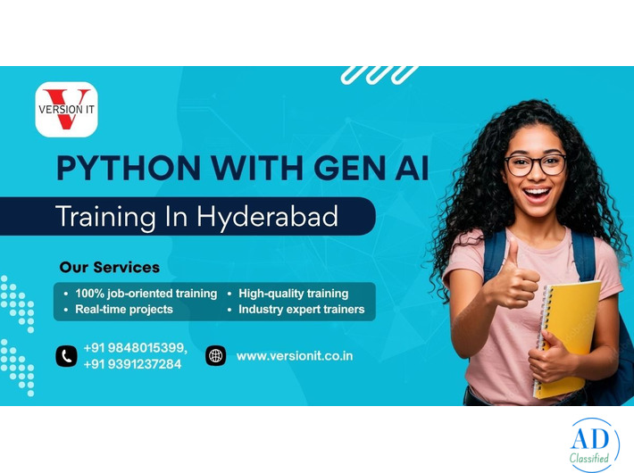 Python with Generative AI Training Hyderabad