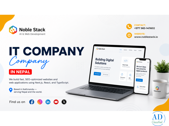It Company in Nepal - Noble Stack