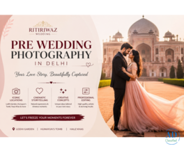 Pre Wedding Photography in Delhi – Capture Your Love Story with Ritiriwaz Wedding