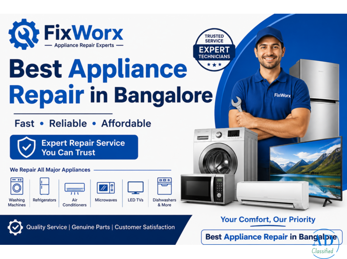 Best Appliance Repair in Bangalore – Fast & Trusted Doorstep Service