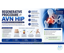 Regenerative Procedure for AVN Hip Treatment – SVF Therapy