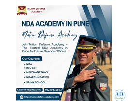 NDA Academy in Pune for 11th and 12th