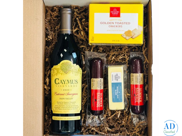 Cabernet Sauvignon Gift Basket – Rich Wine Gift