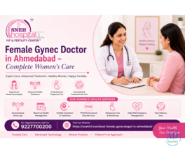 Female Gynec Doctor in Ahmedabad – Complete Women’s Care