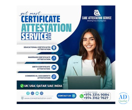 Professional Certificate Attestation & Translation Services in Doha
