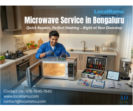 Trusted Microwave Repair Service at Your Doorstep in Bangalore by LocalRamu Services