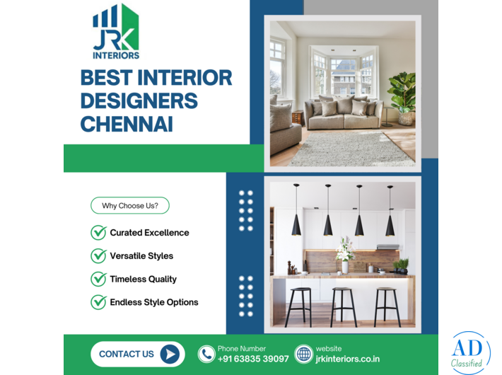 Choosing the Best Interior Designers in Chennai for Smart Living Spaces