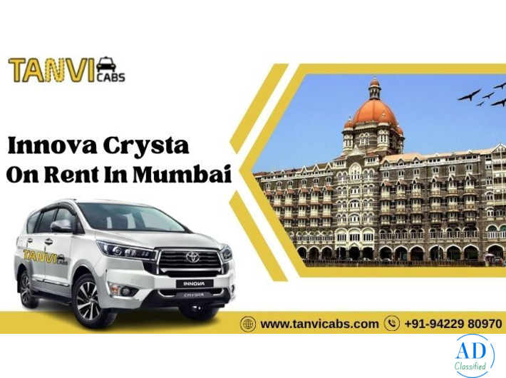 Innova Crysta Hire in Mumbai - Tanvi Cabs