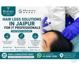 Hair Loss Treatment in Jaipur for Busy IT Professionals