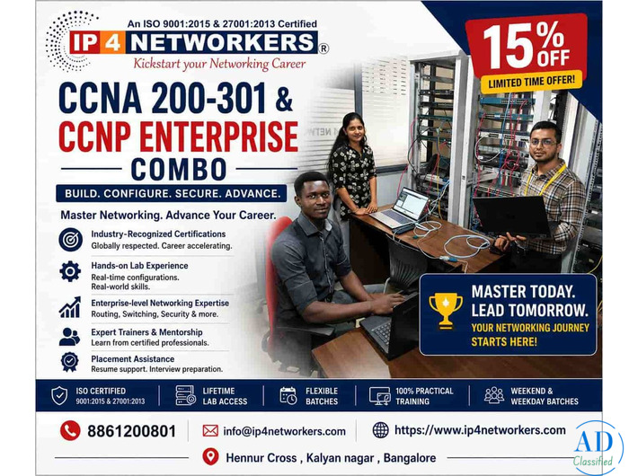 🚀 Kickstart Your Networking Career with a Power Combo!
