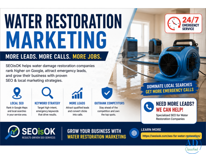 Water Restoration Marketing Services That Generate Emergency Leads