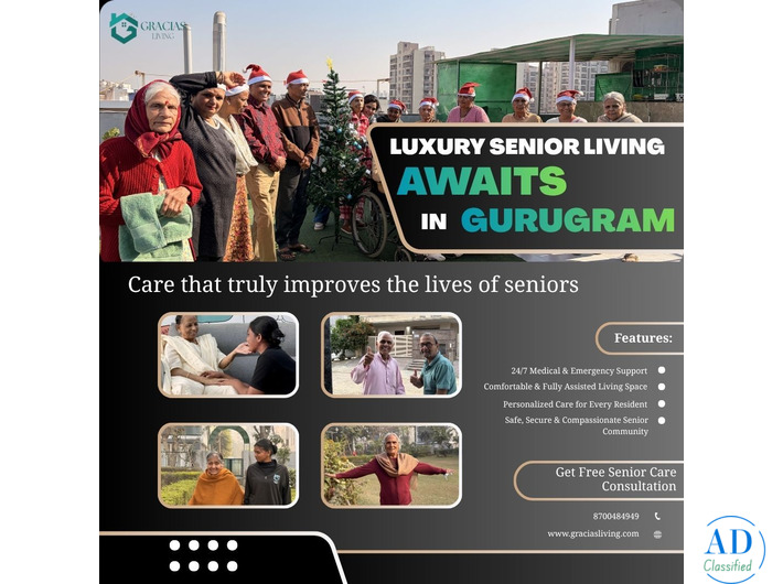 Premium Assisted Living in Gurgaon – Gracias Living