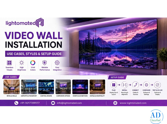 High-Quality LED Video Walls for Retail Stores