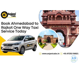 Ahmedabad To Rajkot One Way Cab Service - Anjani Cabs