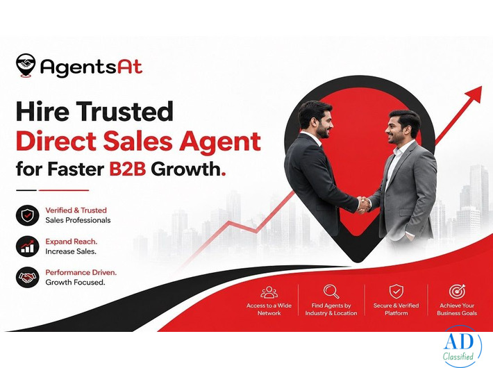 Hire Trusted Direct Sales Agent for Faster B2B Growth
