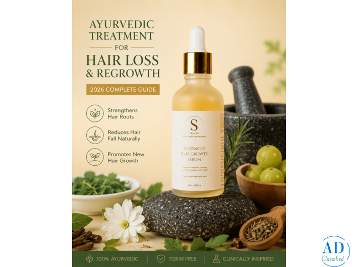 Regrow Hair Naturally with Advance Hair Growth Serum