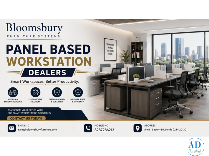Panel based workstation Dealers
