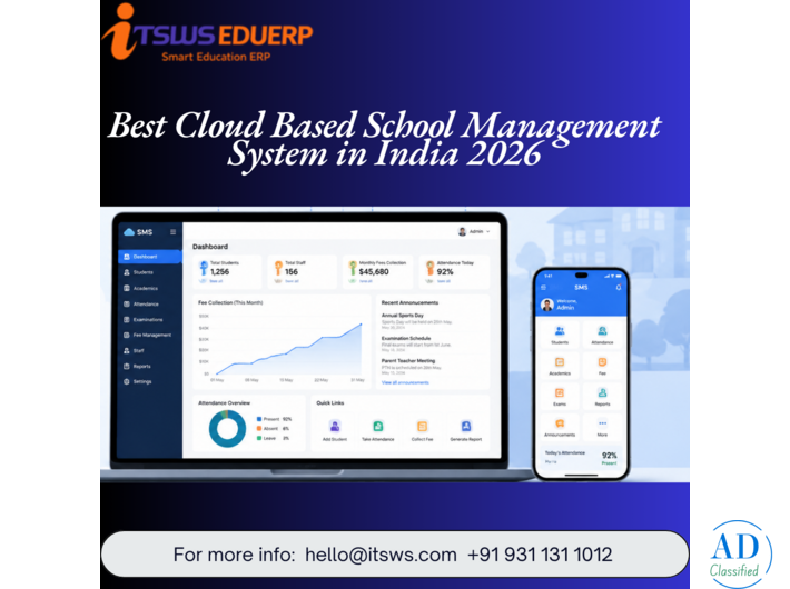 Best Cloud Based School Management System in India