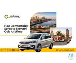Book Fast & Reliable Surat to Navsari Cab Anytime