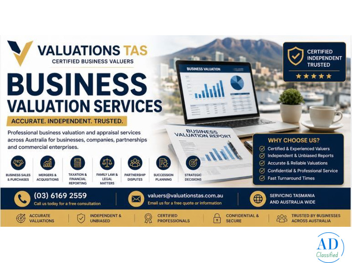 Professional Business Valuation Services in Australia