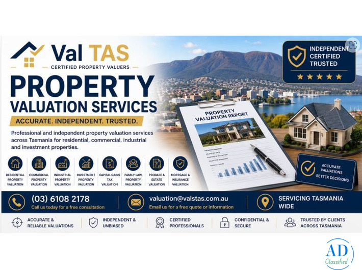 Professional Property Valuation Services in Tasmania